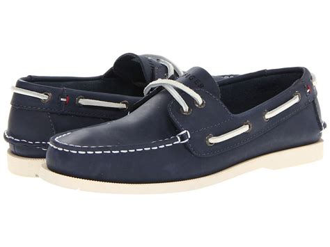 tommy hilfiger men's bono shoe navy 10.5 medium us